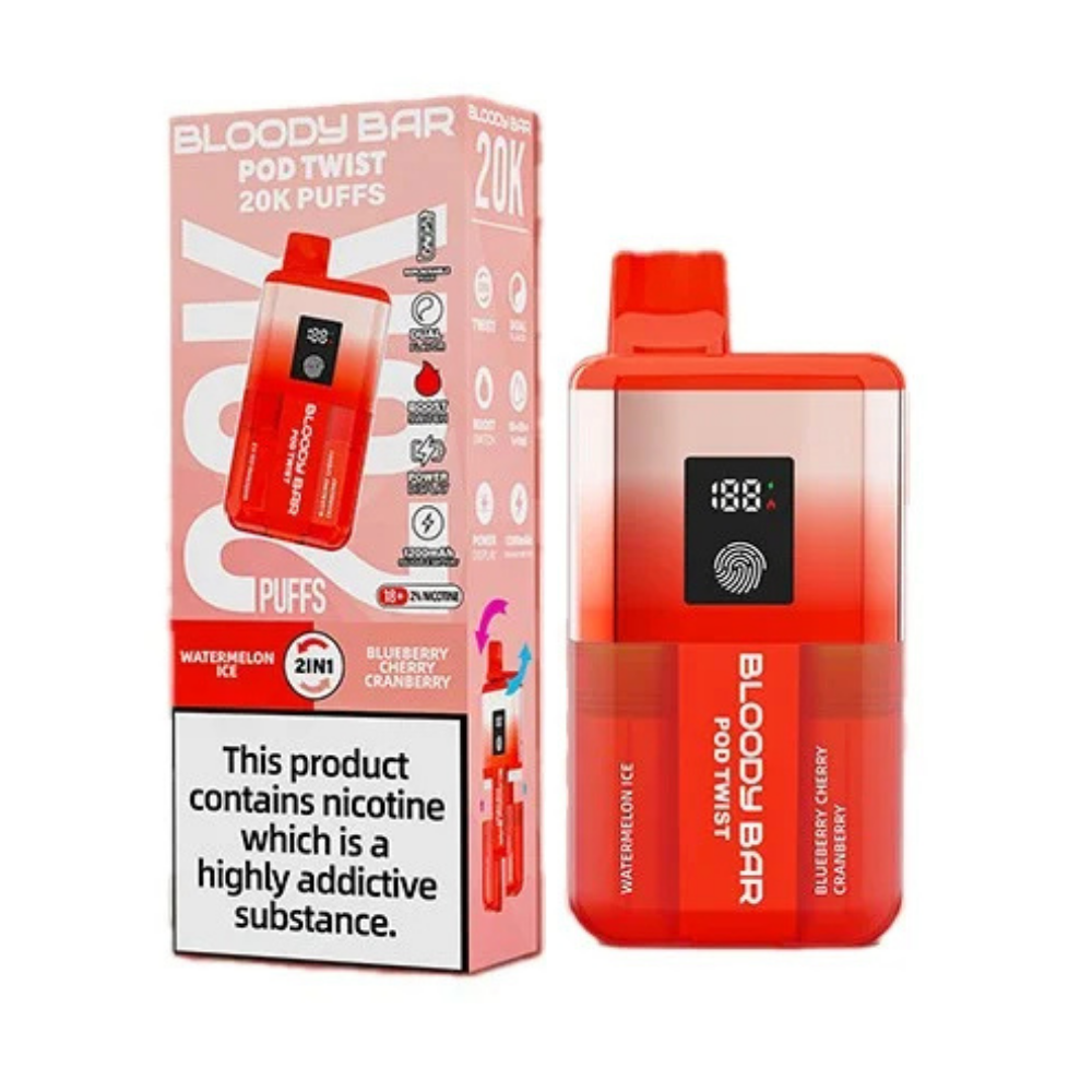 bloody mary 20k pod twist prefilled vape kit Crystal Galaxy Focus 2 30k Prefilled Pod Kit from £10.95 to £9.99 main image 1
