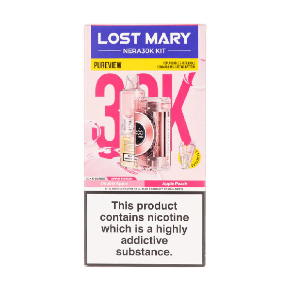 lost mary 30k pods wholesale Lost Mary Nera 15k/30K refill pods for Kits Vape e cig | 20mg | Prefilled  Pods main image 1