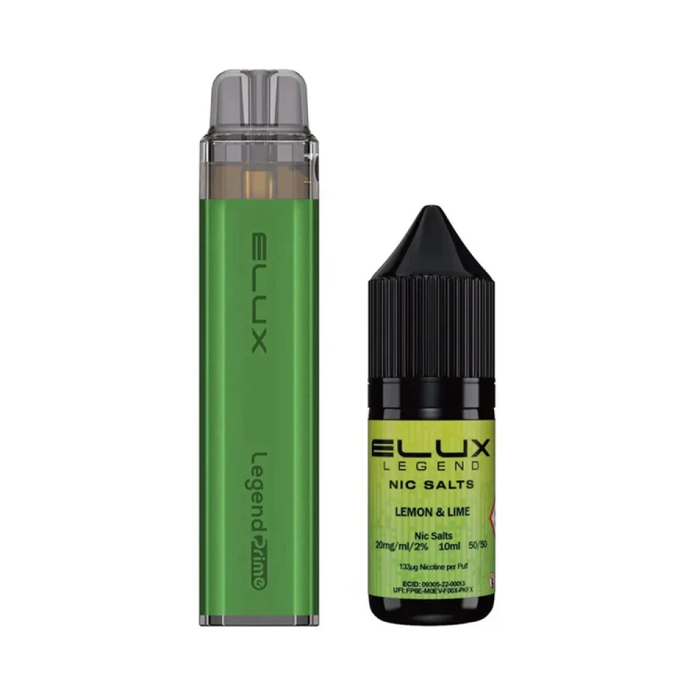 bulk buy elux legend Elux Legend Prime 5000 Vape Kit 5 Pack + Free Nic Salt