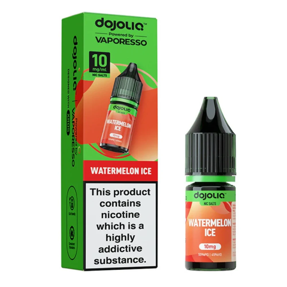 10 mg nicotine vape juice Vaporesso Dojo Liq 10ml Nic Salt E-liquid | 10mg/20mg Color:Grey Splicing Leather Vape Type: MTL Replacement MOD Electronic Cigarette