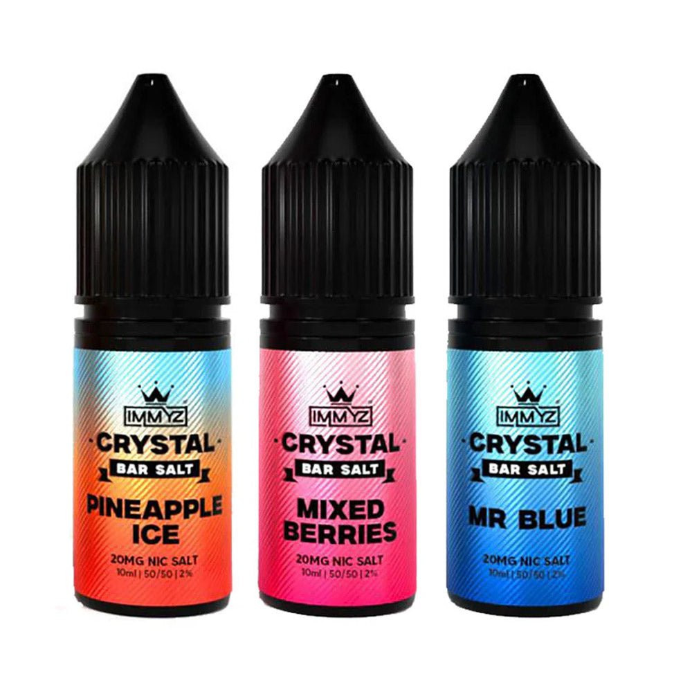 crystal bar vape juice IMMYZ Nic Salt 10ml E-liquid Colour:Coral Red Ultimate Guide to Choosing Flavour-Summer Grape