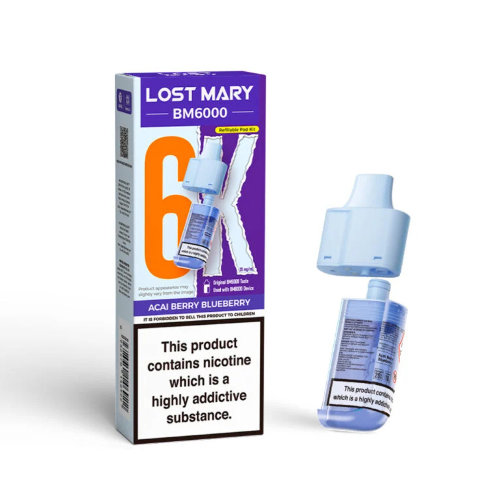 how to refill lost mary 6k Lost Mary BM6000 Refill Pods | 6000 Puffs