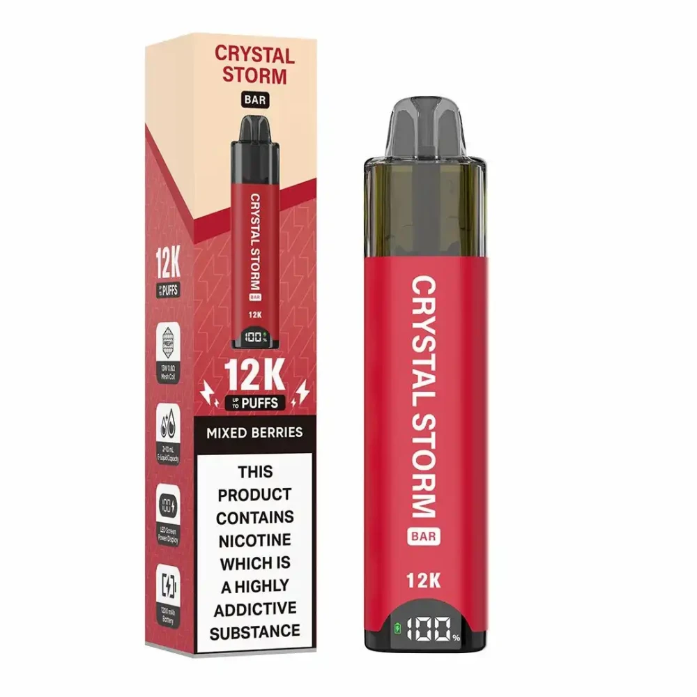 Crystal Strom Bar 12k Vape Kit | 12,000 Puffs