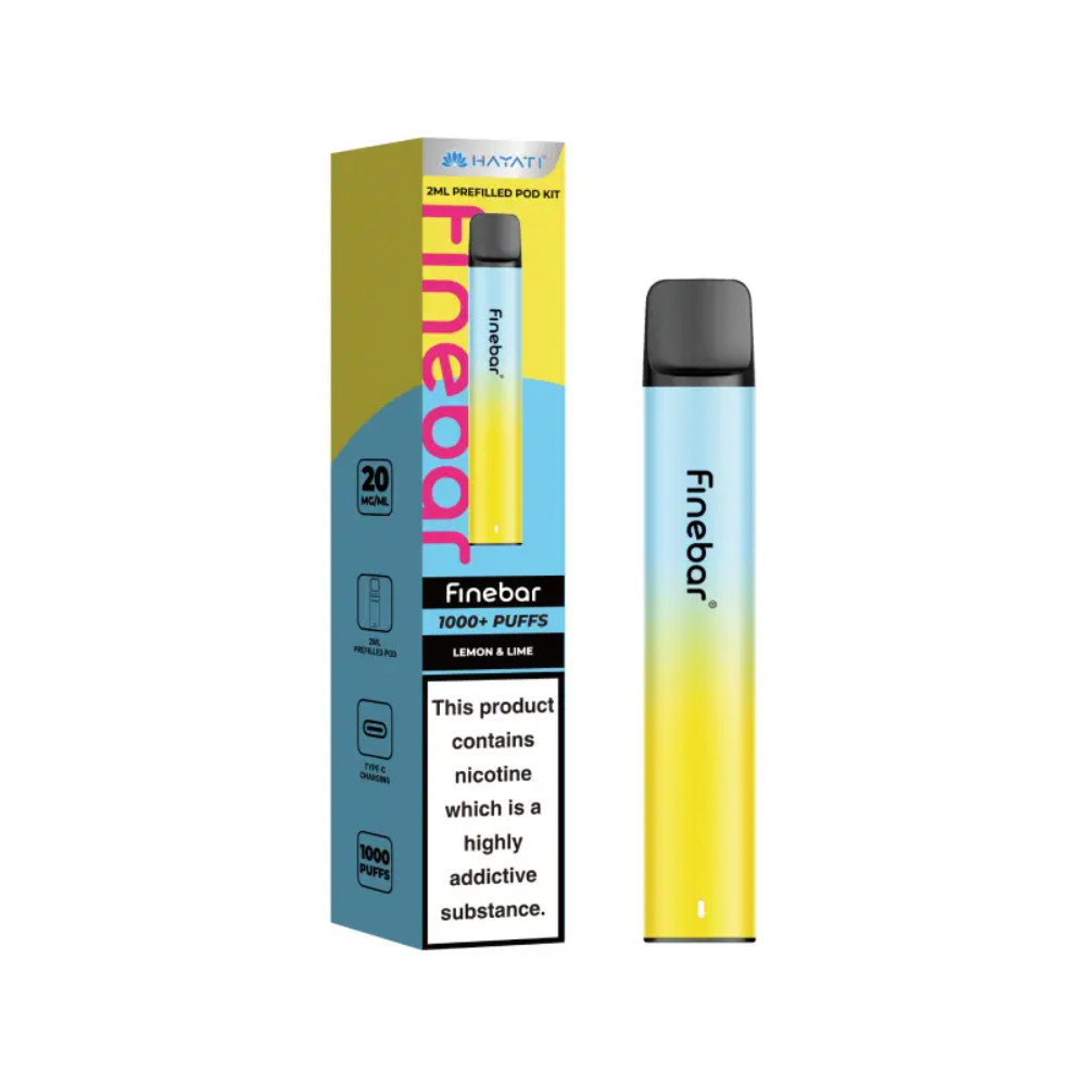 Hayati Finebar Prefilled Pod Vape | 1000 Puffs | Shop 3.99