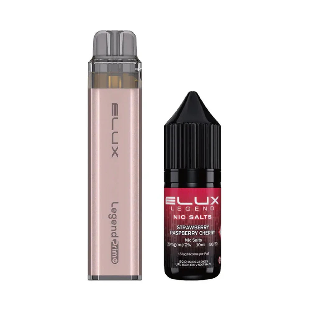 elux legend pro charging time Elux Legend Prime 5000 Vape Kit 5 Pack + Free Nic Salt